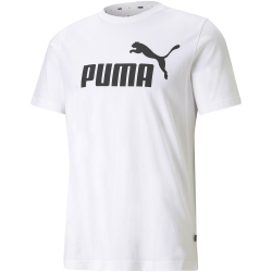 PUMA Essential Logo T-Shirt Herren 02 - PUMA white L