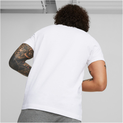 PUMA Essential Logo T-Shirt Herren 02 - PUMA white L