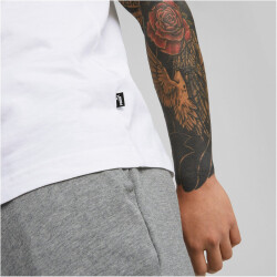 PUMA Essential Logo T-Shirt Herren PUMA white XL