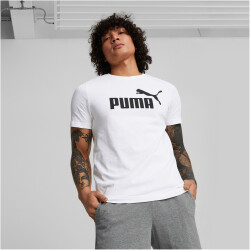 PUMA Essential Logo T-Shirt Herren PUMA white 3XL