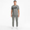 PUMA Essential Logo T-Shirt Herren medium gray heather 4XL