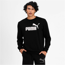 PUMA Essentials Big Logo Crew Sweatshirt Herren PUMA black 3XL
