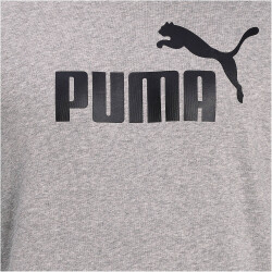 PUMA Essentials Big Logo Crew Sweatshirt Herren medium gray heather S