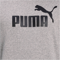 PUMA Essentials Big Logo Crew Sweatshirt Herren medium gray heather 3XL