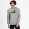 PUMA Essentials Big Logo Crew Sweatshirt Herren medium gray heather 3XL