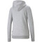 PUMA Essentials Logo Terry-Hoodie Damen light gray heather M