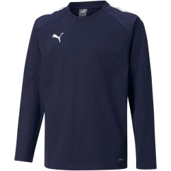 PUMA teamLIGA Training Sweatshirt Kinder peacoat/puma...
