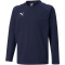 PUMA teamLIGA Training Sweatshirt Kinder peacoat/puma white 152