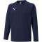 PUMA teamLIGA Training Sweatshirt Kinder peacoat/puma white 116