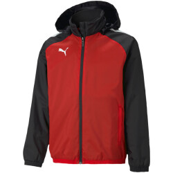 PUMA teamLIGA Allwetter Jacke Kinder PUMA red/PUMA black 116
