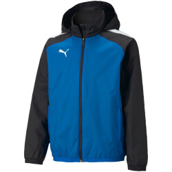 PUMA teamLIGA Allwetter Jacke Kinder electric blue...