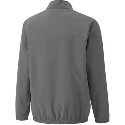 PUMA teamLIGA Sideline Pr&auml;sentationsjacke Kinder smoked pearl/puma white 164