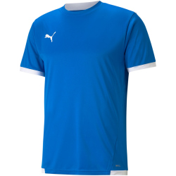 PUMA teamLIGA Trikot Herren electric blue lemonade XL