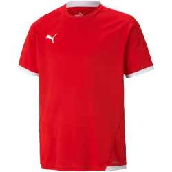 PUMA teamLIGA Trainingsshirt Kinder 01 - PUMA red/PUMA white 128