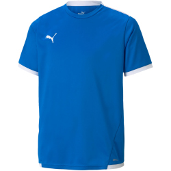 PUMA teamLIGA Trainingsshirt Kinder 02 - electric blue lemonade/puma white 128