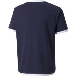 PUMA teamLIGA Trainingsshirt Kinder peacoat/puma white 164
