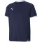 PUMA teamLIGA Trainingsshirt Kinder peacoat/puma white 164