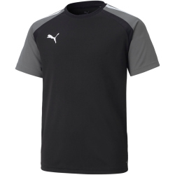 PUMA teamPACER Trikot Kinder black/smoked pearl/white 116