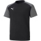 PUMA teamPACER Trainingsshirt Kinder black/smoked pearl/white 116
