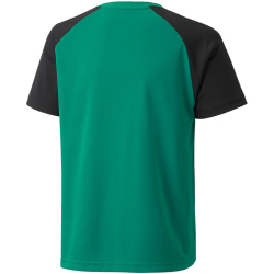 PUMA teamPACER Trikot Kinder pepper green/black/white 164