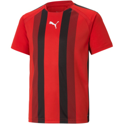PUMA teamLIGA Striped Trikot Kinder PUMA red/black/white 152