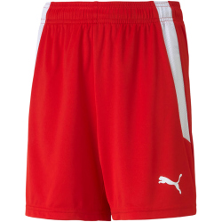PUMA teamLIGA Shorts Kinder PUMA red/PUMA white 176