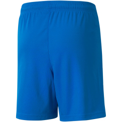 PUMA teamLIGA Shorts Kinder 02 - electric blue lemonade/puma white 128