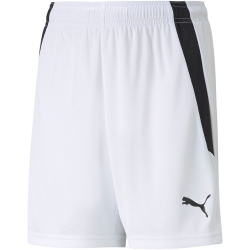 PUMA teamLIGA Shorts Kinder PUMA white/PUMA black 176