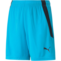 PUMA teamLIGA Shorts Kinder blue atoll/puma black 128