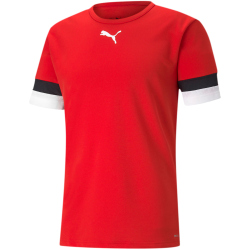 PUMA teamRISE Trainingsshirt Herren 01 - PUMA red/PUMA...