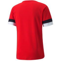 PUMA teamRISE Trainingsshirt Herren 01 - PUMA red/PUMA...
