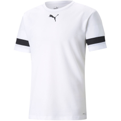 PUMA teamRISE Trainingsshirt Herren 04 - PUMA white/PUMA black/PUMA white L