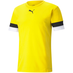 PUMA teamRISE Trikot Herren cyber yellow/pumablack/white XL