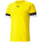 PUMA teamRISE Trainingsshirt Herren cyber yellow/pumablack/white XL