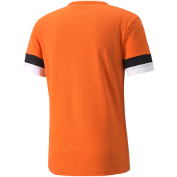 PUMA teamRISE Trainingsshirt Herren 08 - golden poppy/puma black/puma white L