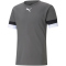 PUMA teamRISE Trainingsshirt Herren 13 - smoked pearl/puma black/puma white M
