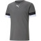 PUMA teamRISE Trainingsshirt Herren smoked pearl/black/white L