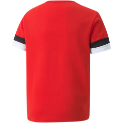 PUMA teamRISE Trikot Kinder PUMA red/pumablack/pumawhite 140