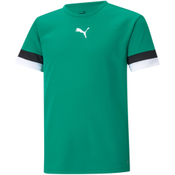 PUMA teamRISE Trikot Kinder pepper green/pumablack/white 128