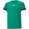 PUMA teamRISE Trainingsshirt Kinder pepper green/pumablack/white 128