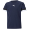 PUMA teamRISE Trikot Kinder peacoat/puma black/pumawhite 140