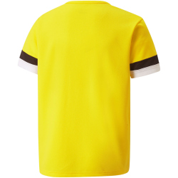 PUMA teamRISE Trainingsshirt Kinder cyber yellow/pumablack/white 164