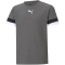 PUMA teamRISE Trainingsshirt Kinder smoked pearl/black/white 128