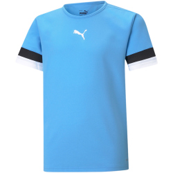 PUMA teamRISE Trikot Kinder team light blue/black/white 116