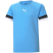 PUMA teamRISE Trikot Kinder team light blue/black/white 140
