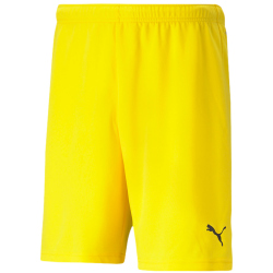 PUMA teamRISE Shorts Herren cyber yellow/puma black XL