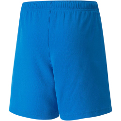 PUMA teamRISE Shorts Kinder electric blue lemonade/white 116