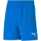 PUMA teamRISE Shorts Kinder electric blue lemonade/white 116