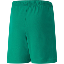 PUMA teamRISE Shorts Kinder pepper green/puma white 164