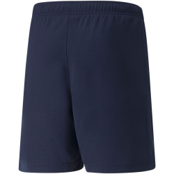 PUMA teamRISE Shorts Kinder peacoat/puma white 128